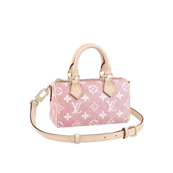 LV Nano Speedy Denim Collection