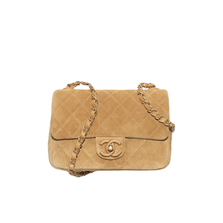 CHANEL 26C Suede Flap Bag MINI