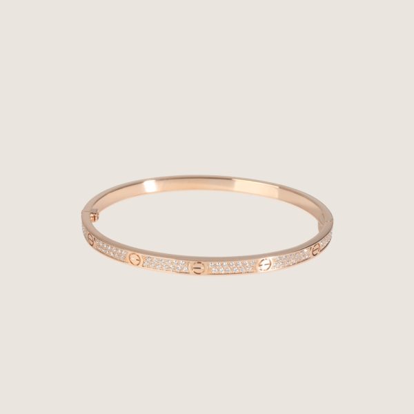 Cartier Love Bracelet Narrow version Full Paved