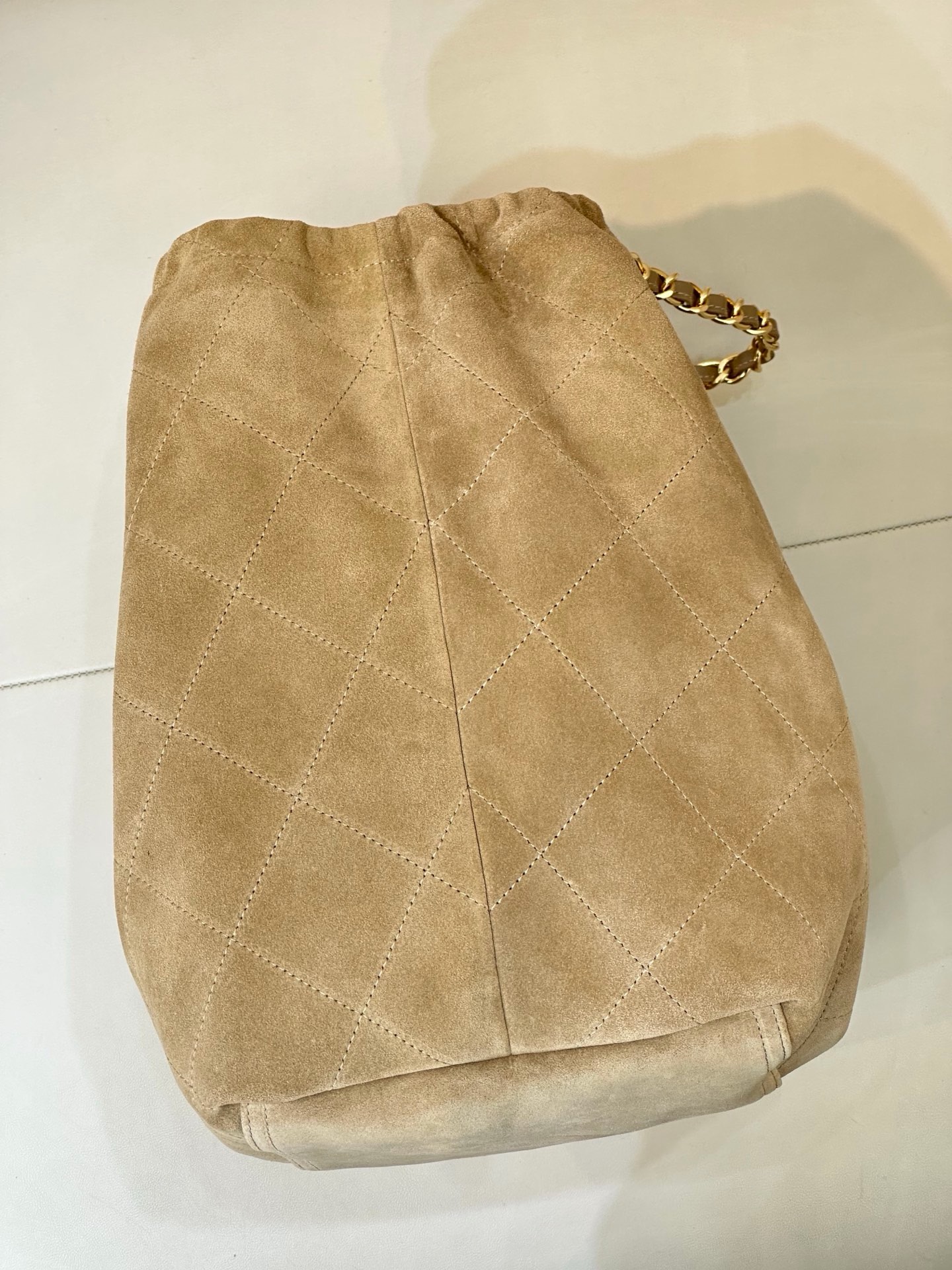 CHANEL Tote Suede Calfskin - image 4