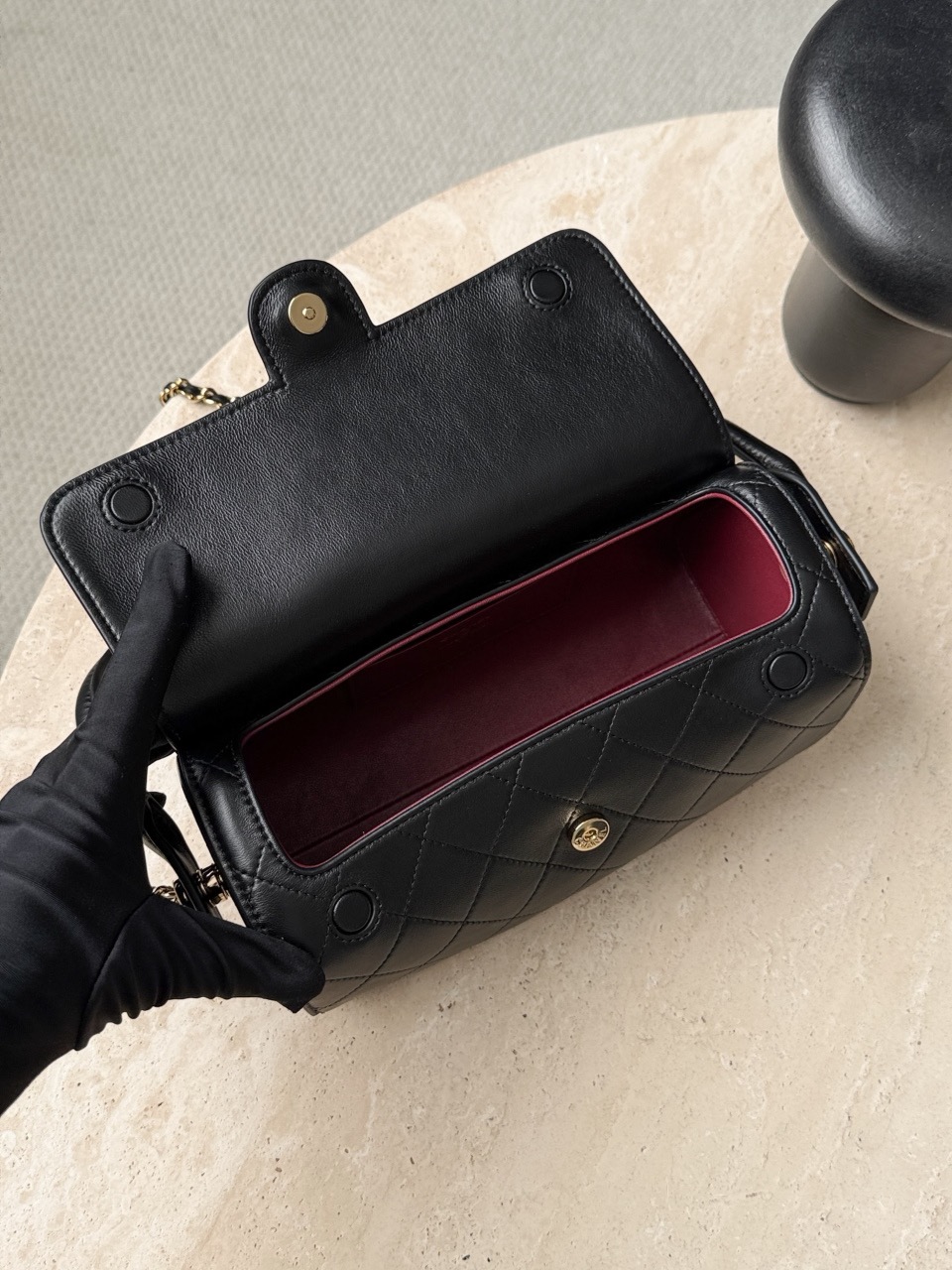 CHANEL Clutch With Chain Lambskin - image 6