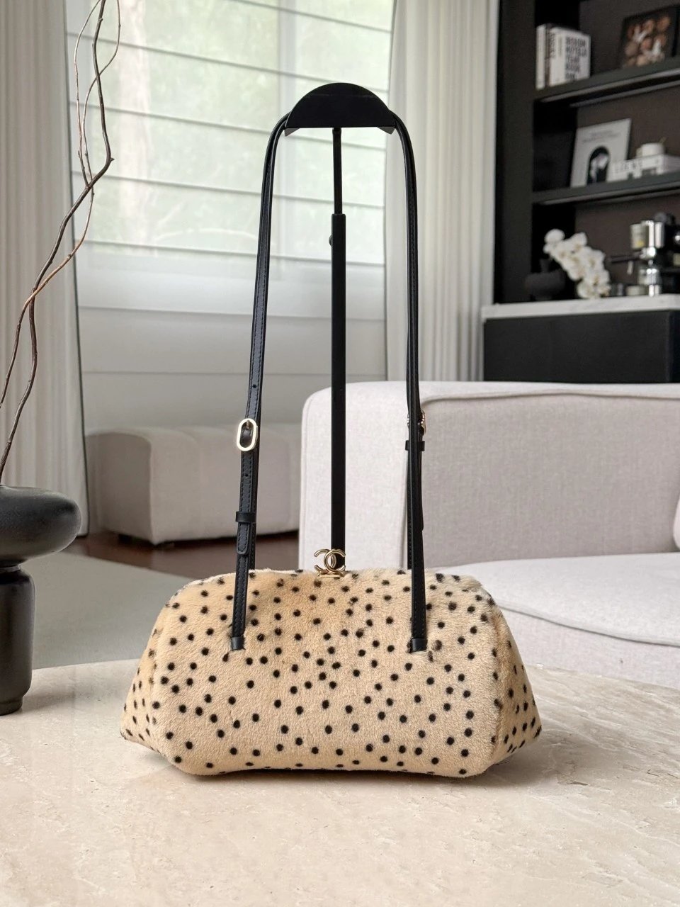 CHANEL Pony Hair Clutch - image 2