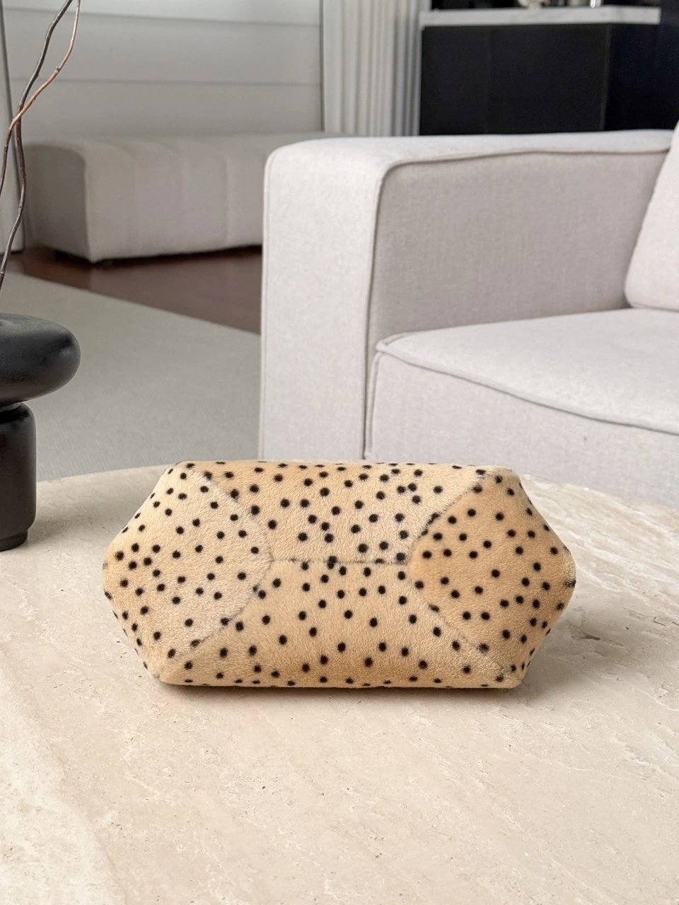 CHANEL Pony Hair Clutch - image 4