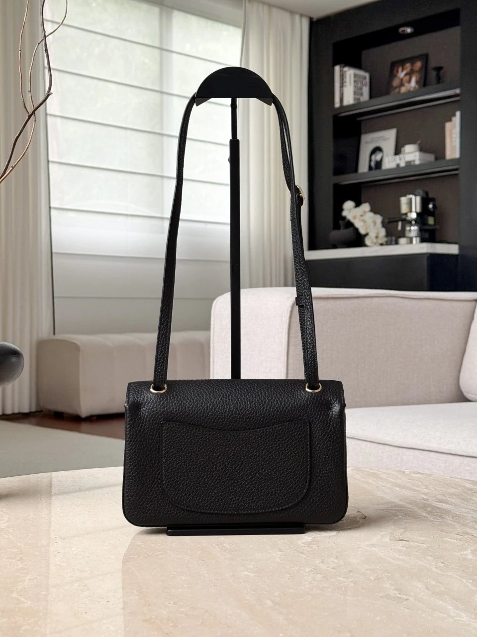 CHANEL Mini Flap Bag Grained Calfskin - image 3