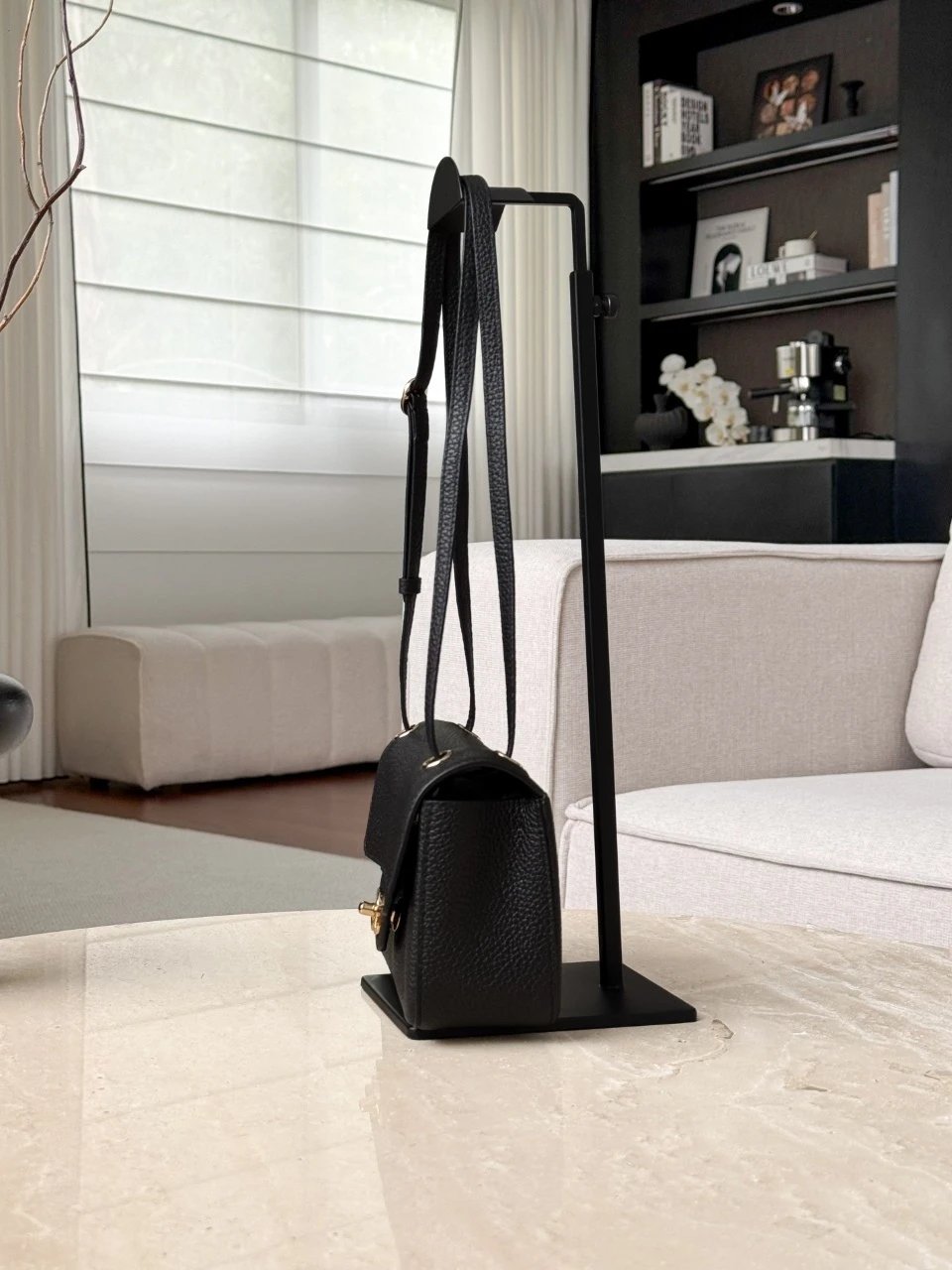 CHANEL Mini Flap Bag Grained Calfskin - image 4