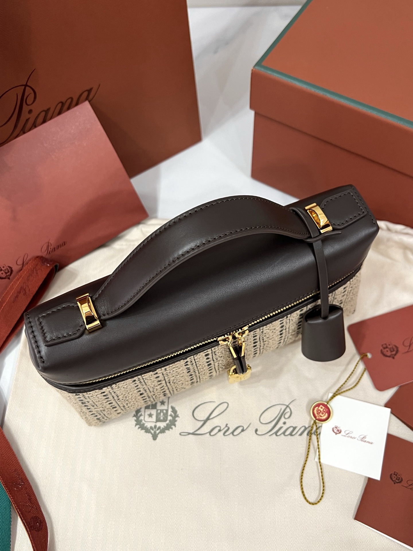 LP Extra Bag L23 in Wool and Silk - image 5