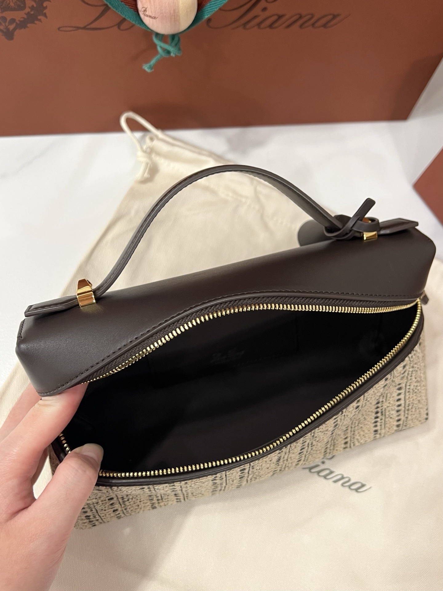 LP Extra Bag L23 in Wool and Silk - image 7
