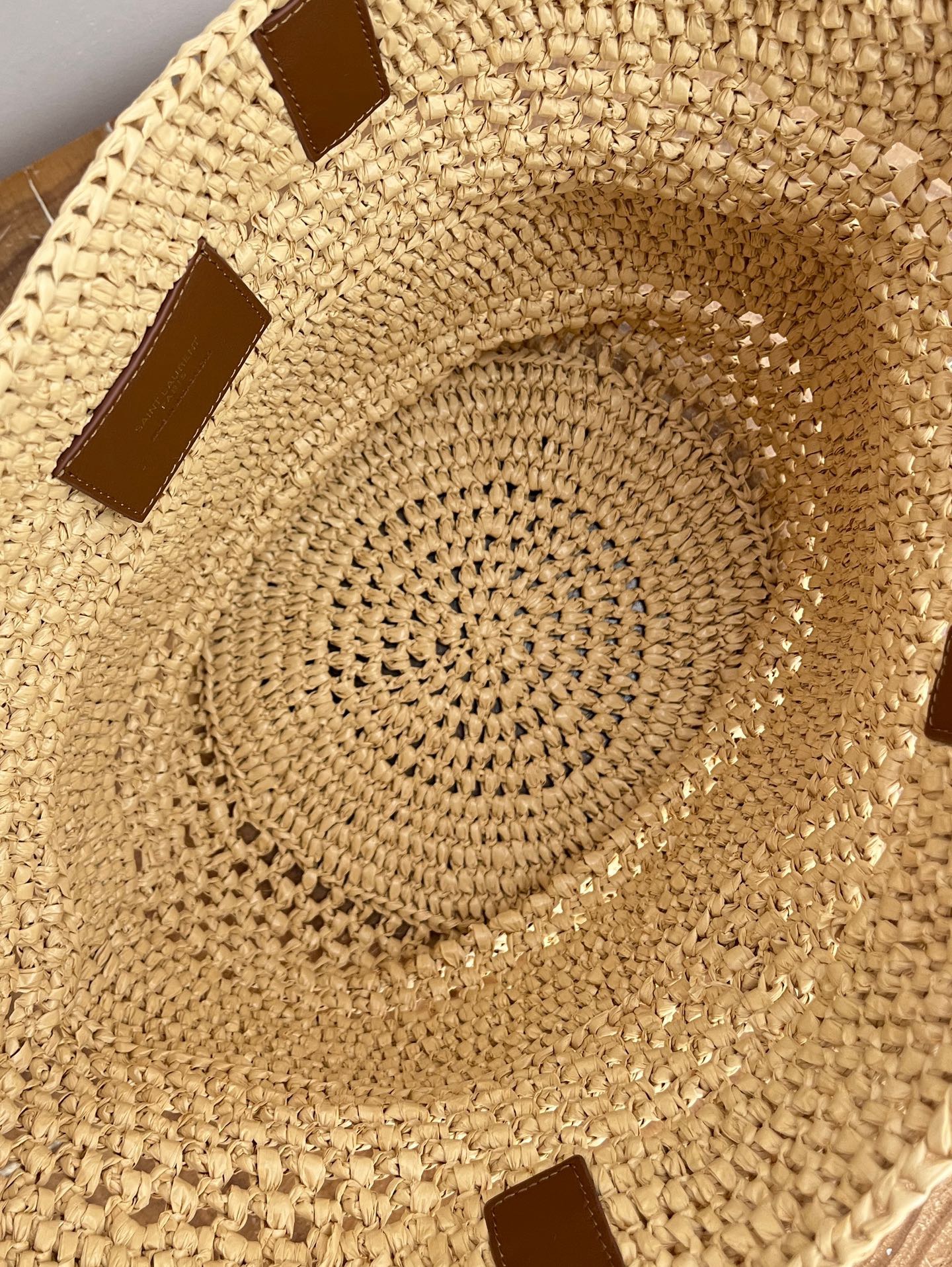 YSL Small PANIER small in raffia - image 6