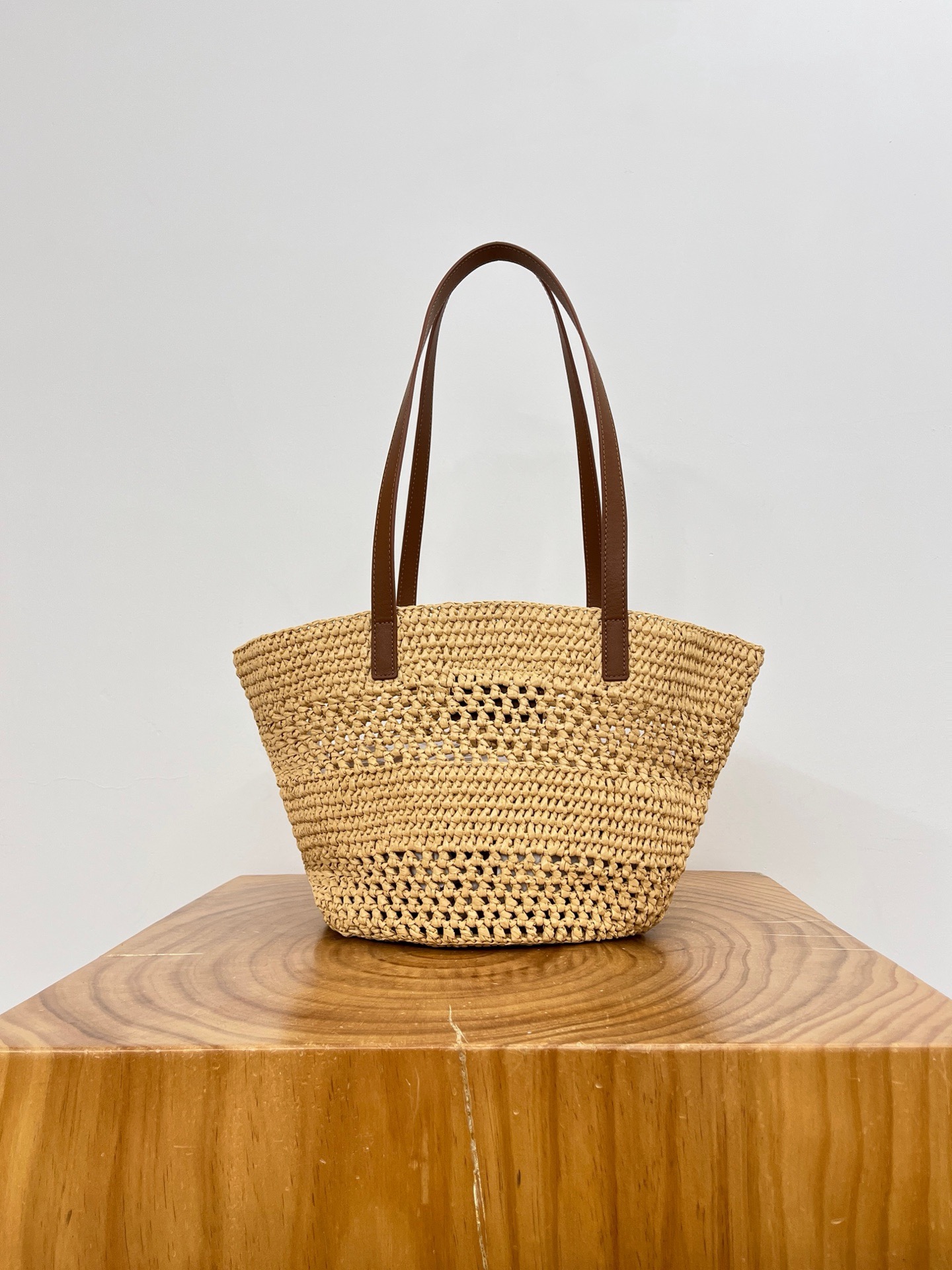 YSL Small PANIER small in raffia - image 3