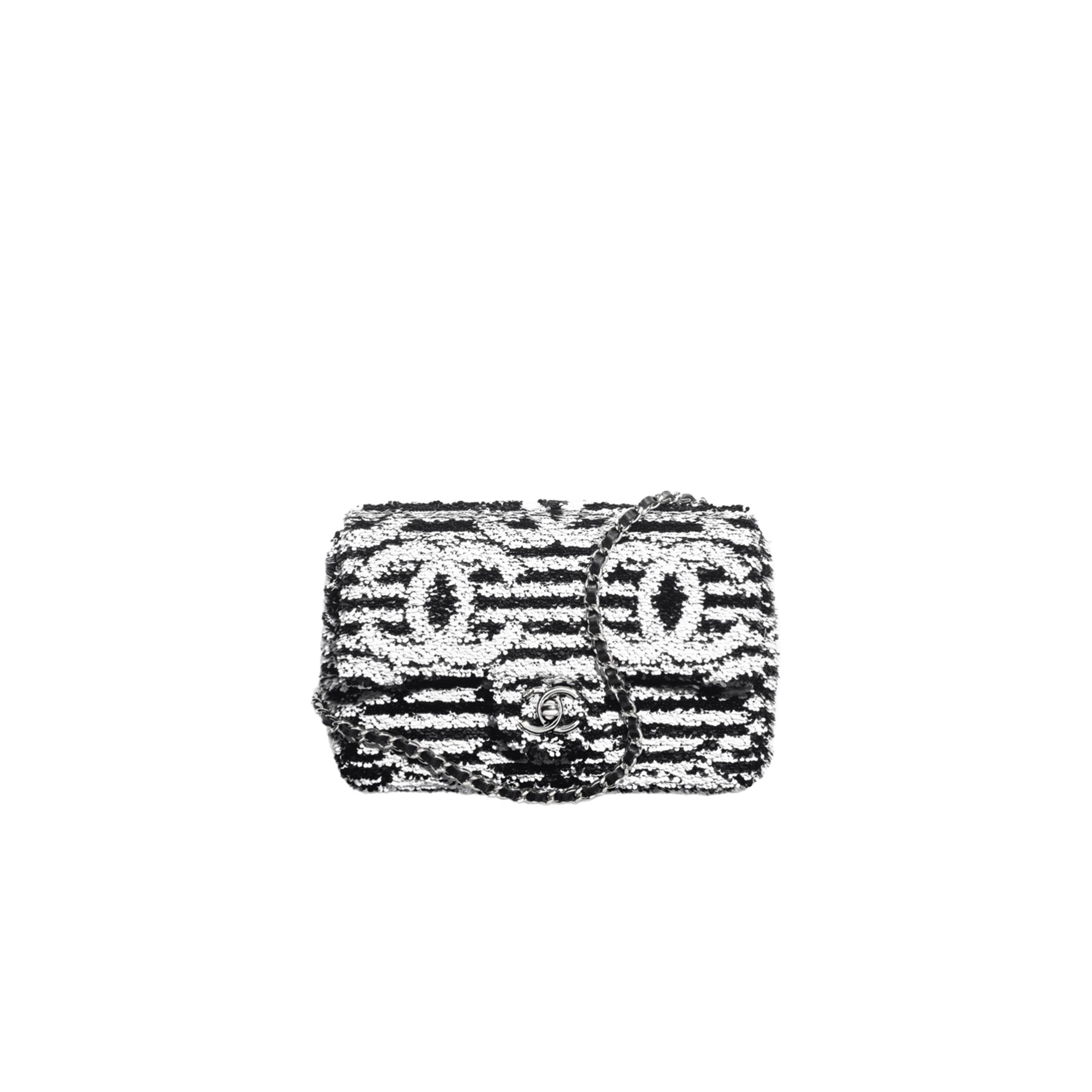 CHANEL Small Flap Bag Sequins