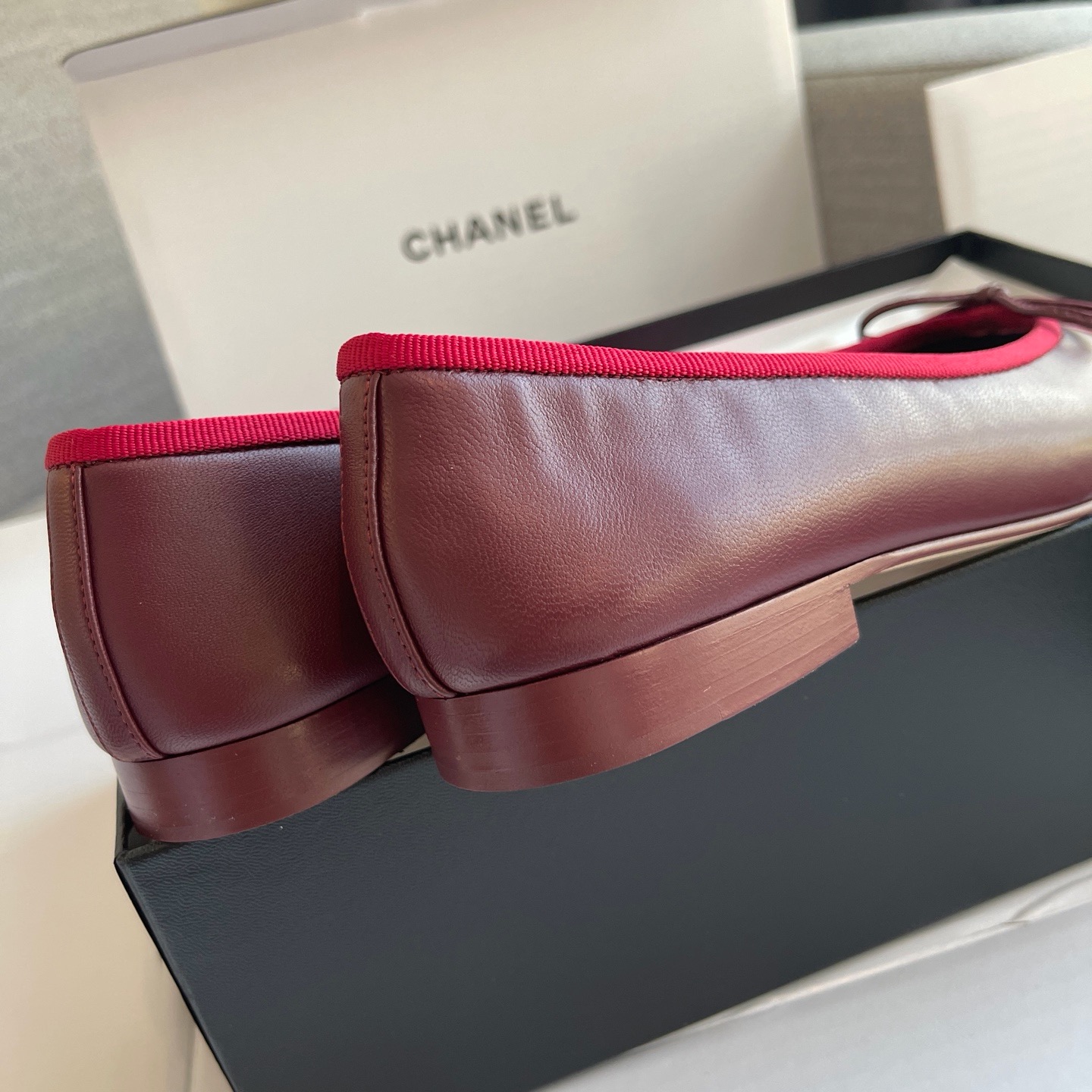 CHANEL Ballet flats Lambskin - image 5