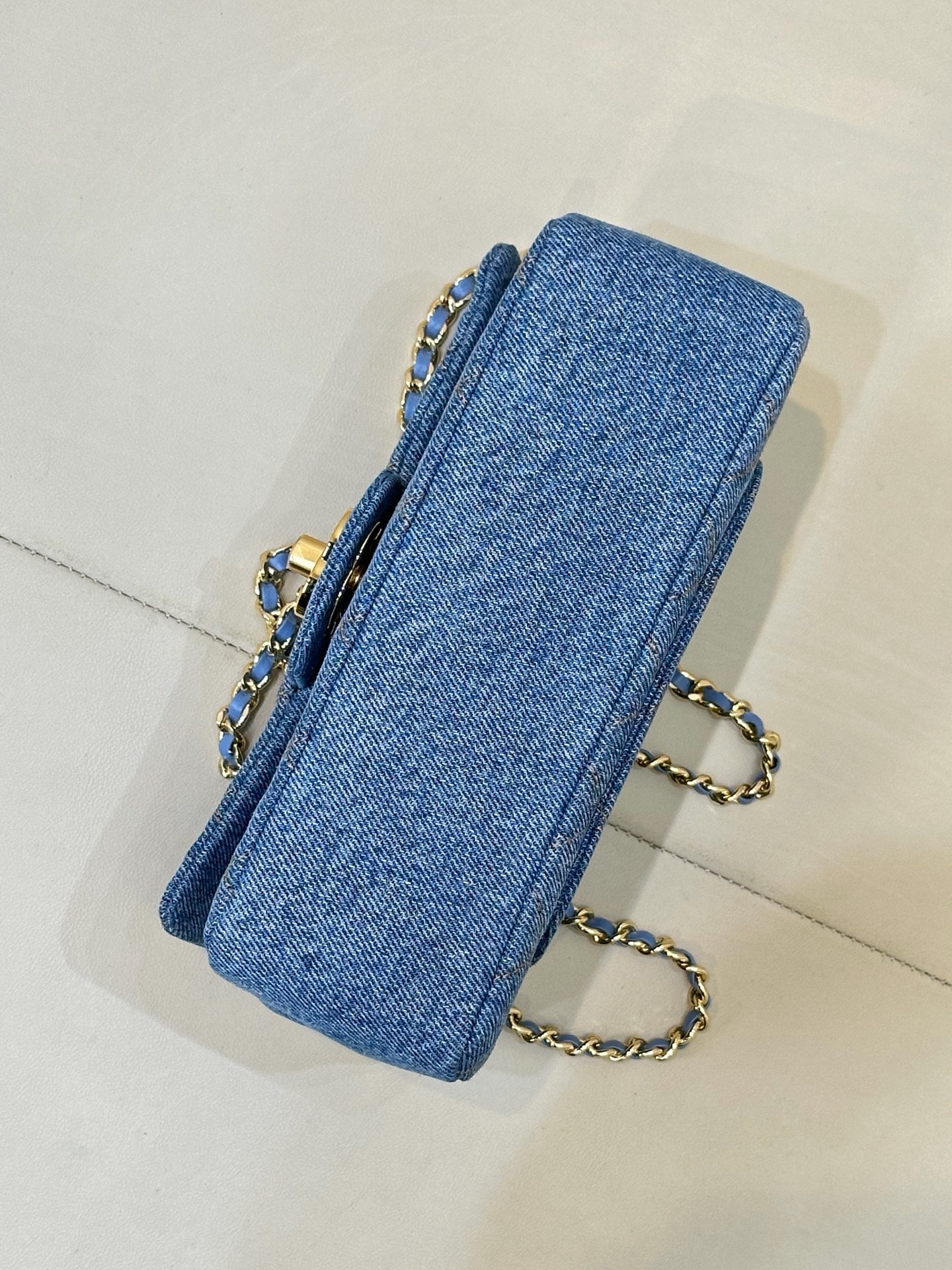 CHANEL MINI Flap Denim - image 5