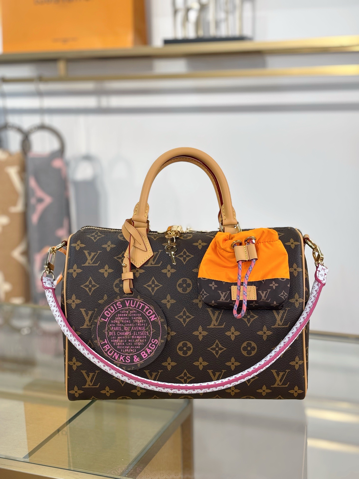 LV Speedy Bandouliere 30 M27512 - image 2