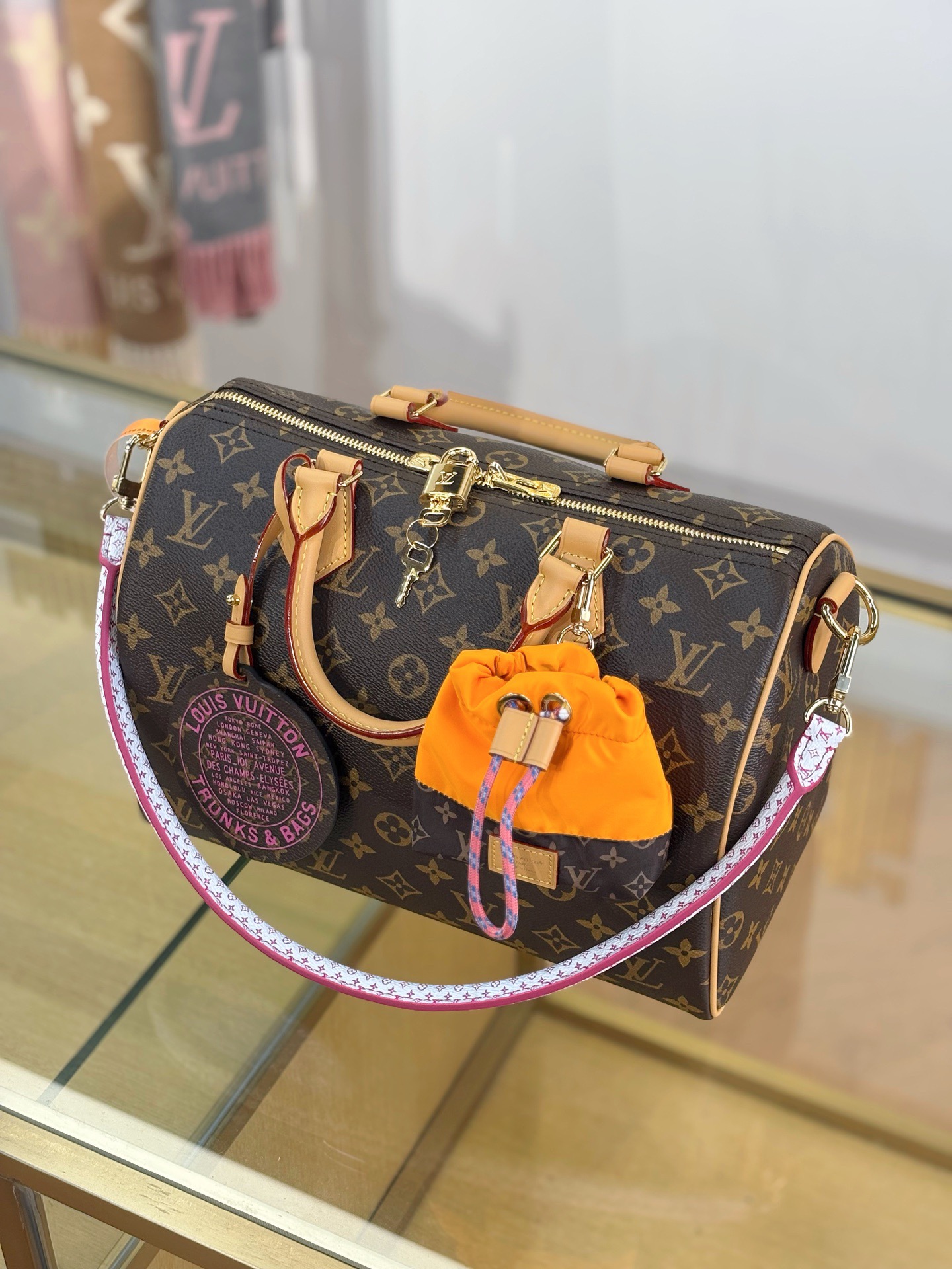 LV Speedy Bandouliere 30 M27512 - image 6