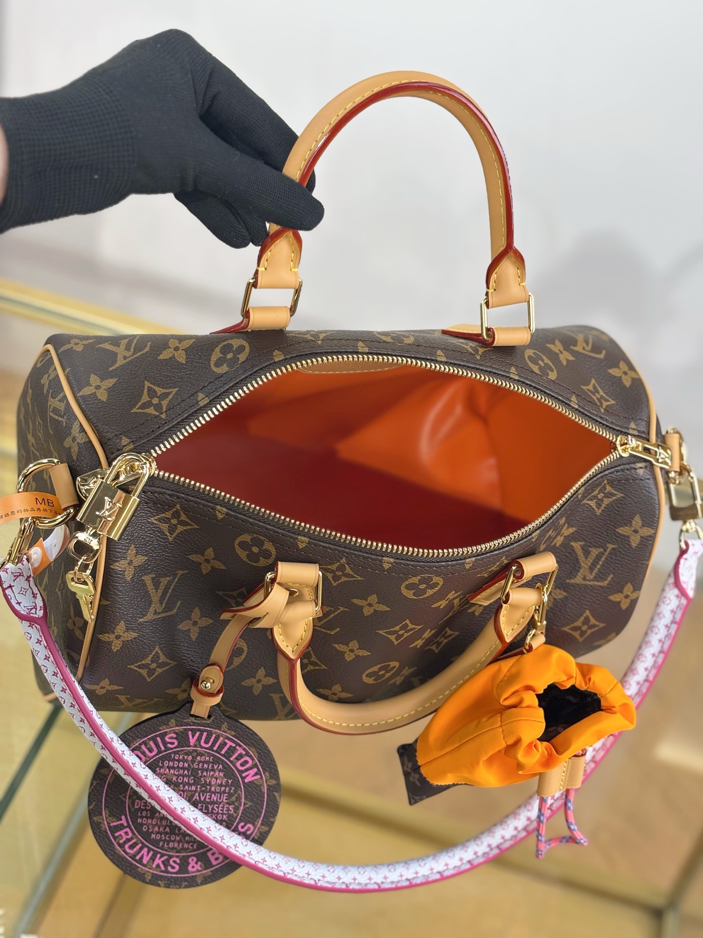 LV Speedy Bandouliere 30 M27512 - image 7