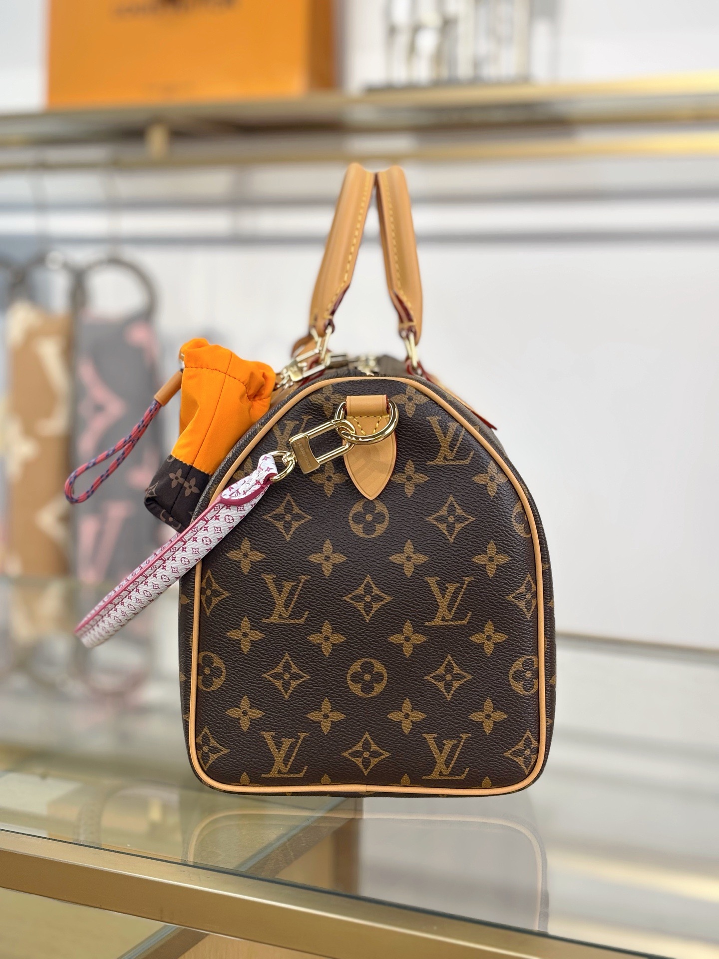 LV Speedy Bandouliere 30 M27512 - image 4