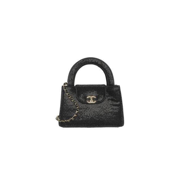 CHANEL MINI SHOPPING BAG Strass